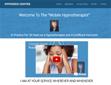 Tablet Screenshot of hypnosiscentersoca.net